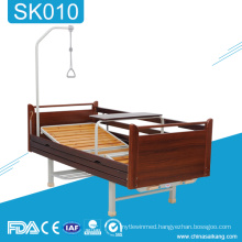 SK010 Home Medical Equipment Wooden Manual Hospital Adjustable Bed